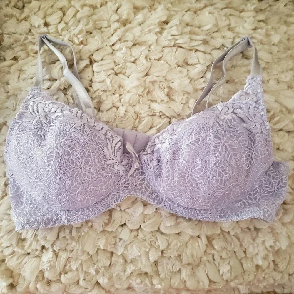 SALE! Rene Rofe Bra | Lavender | Padded | 34B - Picture 2 of 4